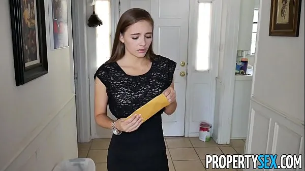 Watch PropertySex - Hot petite real estate agent makes hardcore sex video with client energy Movies