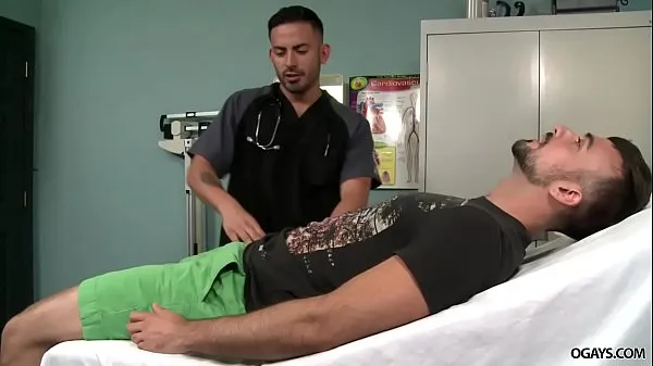 Watch Gay doc makes his patient hard energy Movies