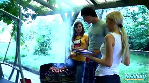 My Sexy russian BBQ ends in an orgy
