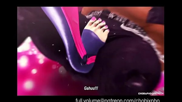 Bekijk STREET FIGHTER / JURI FUCKS BIRDIES BIG BLACK COCK (FEET) [SFM energiefilms