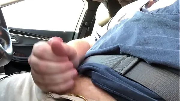 Watch Masterbating in my car hard wank energy Movies