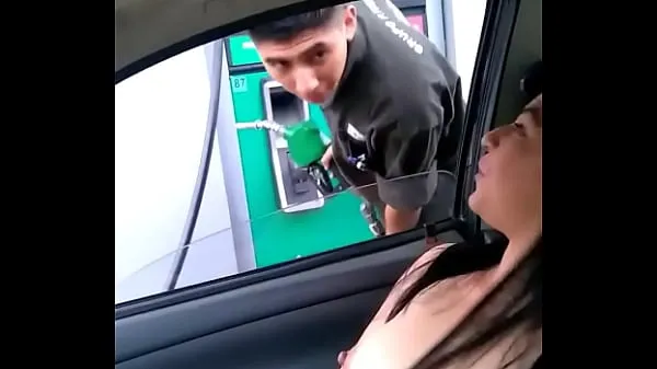 Watch Loading gasoline Alexxxa Milf whore with her tits from outside energy Movies