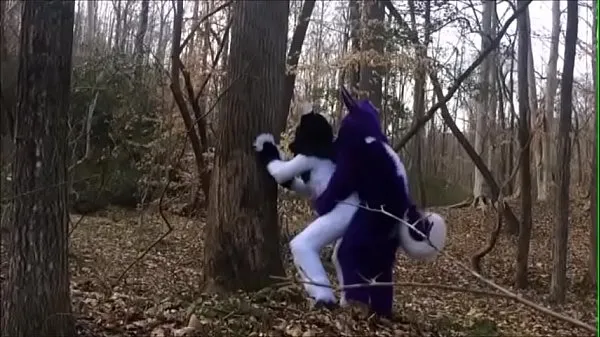 Nézzen Fursuit Couple Mating in Woodsenergiás filmeket