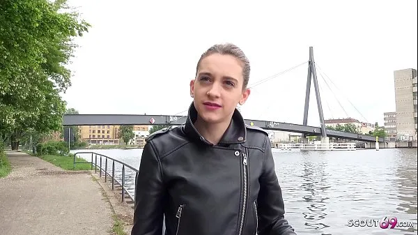Watch GERMAN SCOUT - SKINNY TEEN CHEAT BOYFRIEND FOR CASH IN REAL PUBLIC CASTING WITH ASS FUCK energy Movies