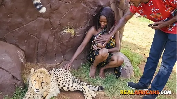 Watch Wild African Car Sex In Safari Park energy Movies