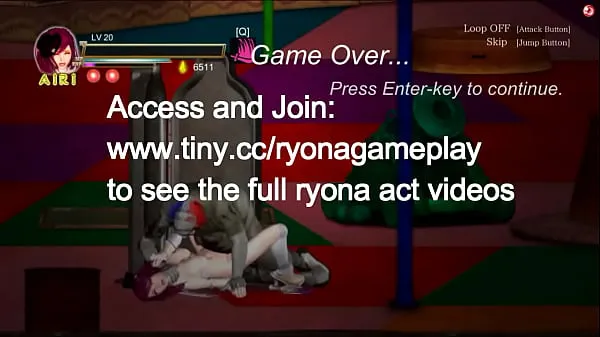 观看辣妹无尽与小丑在性感色情无尽 ryona 行为游戏视频中发生性关系能源电影