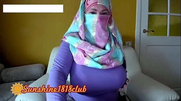 busty Arab sex muslim hijab big ass hairy pussy cam recording 10.14