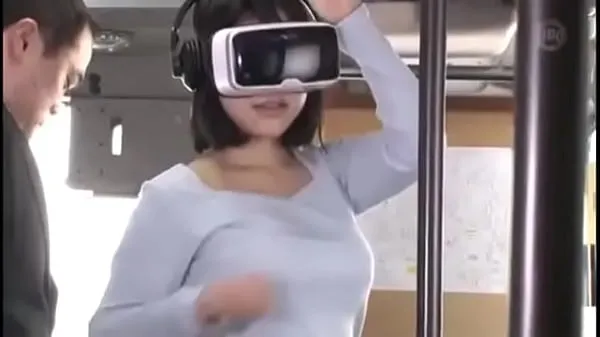 Watch Cute Asian Gets Fucked On The Bus Wearing VR Glasses 3 (har-064 energy Movies