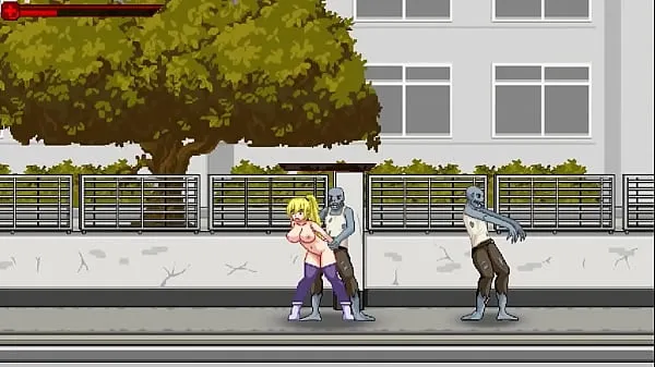 观看堅強的女人在另一個狩獵動作無盡 ryona 遊戲新遊戲視頻中與怪物男人發生性關係能源电影