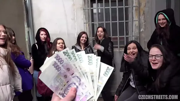 Oglądaj filmy o energii CzechStreets - Teen Girls Love Sex And Money
