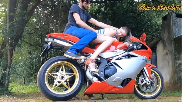 AMAZING FIRST DATE (sex on bike and car) montage