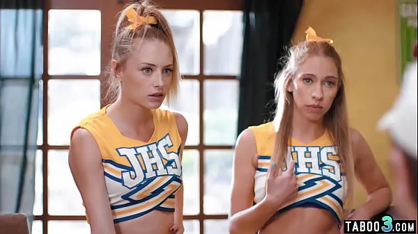 Watch Petite blonde teens Khloe Kapri and Kyler Quinn anal fucked by their coach energy Movies