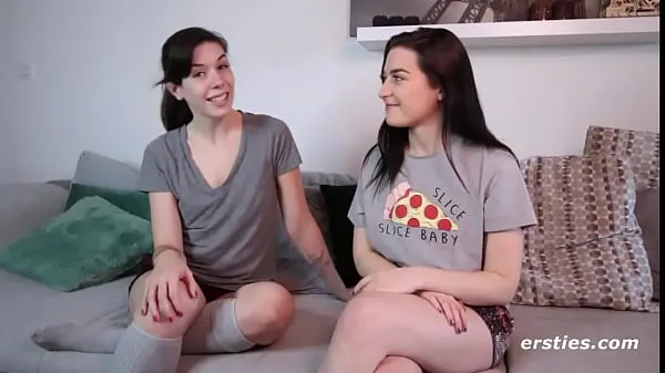Watch Ersties: Cute Lesbian Couple Take Turns Eating Pussy energy Movies