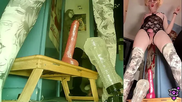 Sledujte Fucking Fleshlight & Dildo Together With Cumplay Jessica Bloom energetických filmů