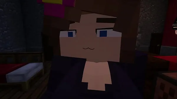 Nézzen Jenny ~Blowjob~ -Minecraftenergiás filmeket