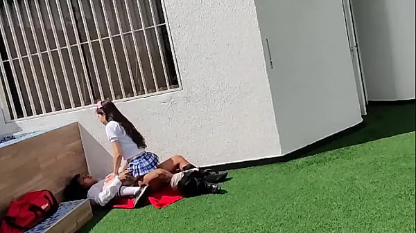 Watch Young schoolboys have sex on the school terrace and are caught on a security camera energy Movies