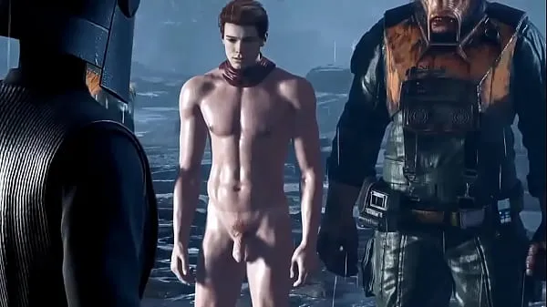 Watch Hot naked 3D male character in game energy Movies