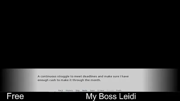 Katso My Boss Leidi (Free Steam Demo Game) Visual Novel energiaelokuvia