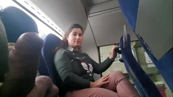 Watch Exhibitionist seduces Milf to Suck & Jerk his Dick in Bus energy Movies